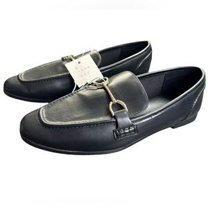 A NEW DAY womens black LAUREL flats with memory foam NWT